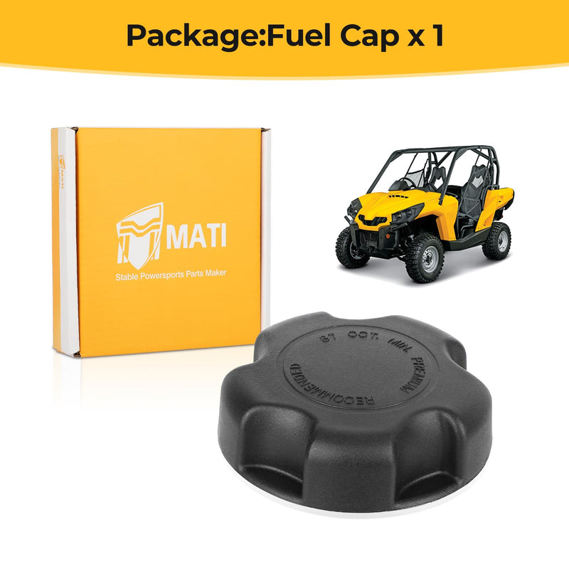 M MATI Fuel Cap Gas Cap for Polaris RZR Ranger General 1000 900 800 700 500 570 500 Turbo ETX M1400 5439075 5433687 2521751