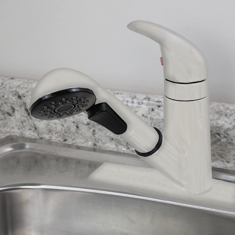 Danco Kitchen Pullout Spray Head, White, (10415)