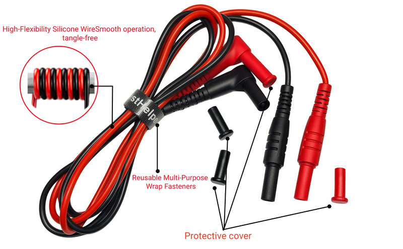 Test Lead Set,4mm Banana Plug (TH-8-KIT) TH-8-KIT
