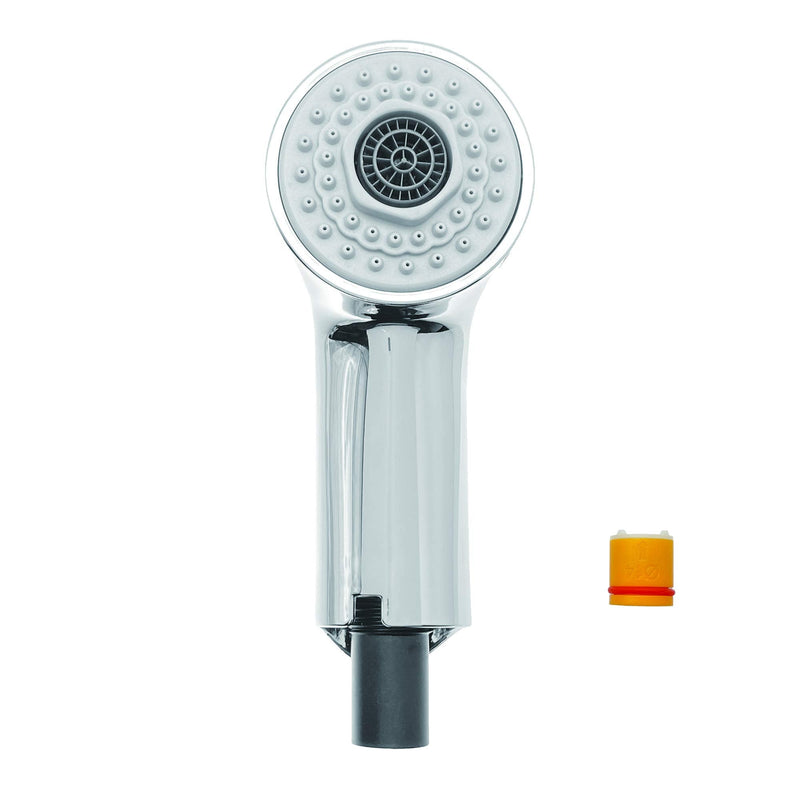 Pull-Out Spray Wand Fits Grohe Pull Out Faucets, Compatible with Grohe Part 46312IE0/46298IE0, Chrome, Easy Install with O-Rings, Saves 70% vs OEM