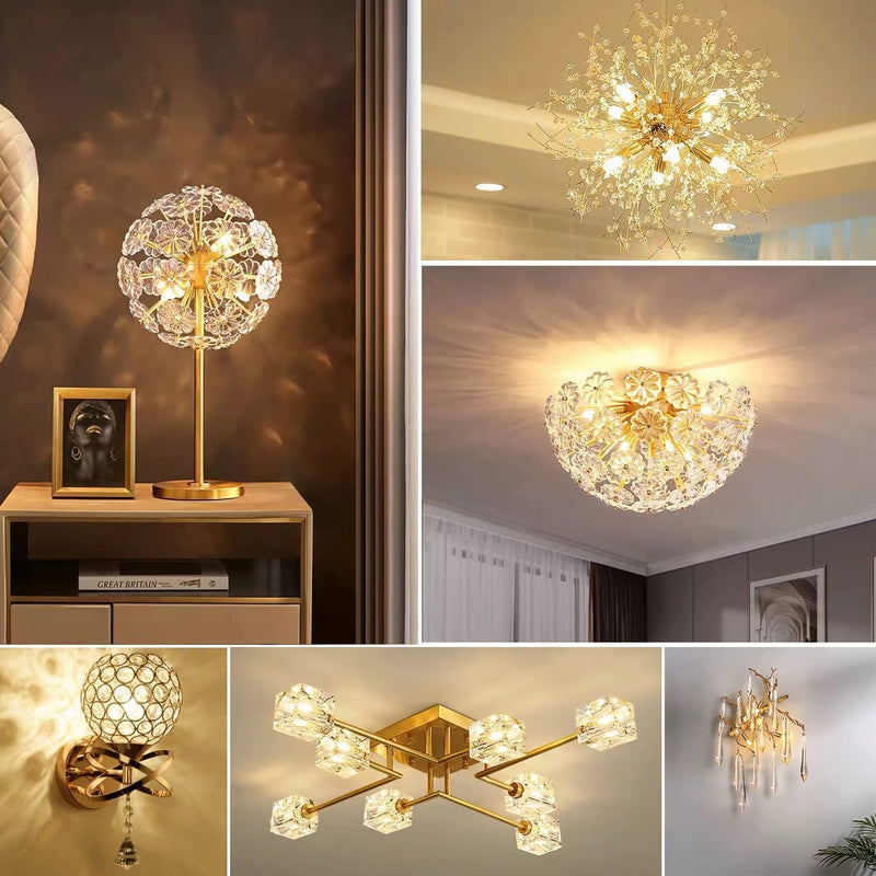 G9 LED Warm White Dimmable, 2700K 230V 4W Replacement 40W Halogen Bulb, T4 Light Bulb 450 lm for Indoor and Outdoor Decorating Lighting No Flickering Light Bulb Pack of 5 2700K 5pcs