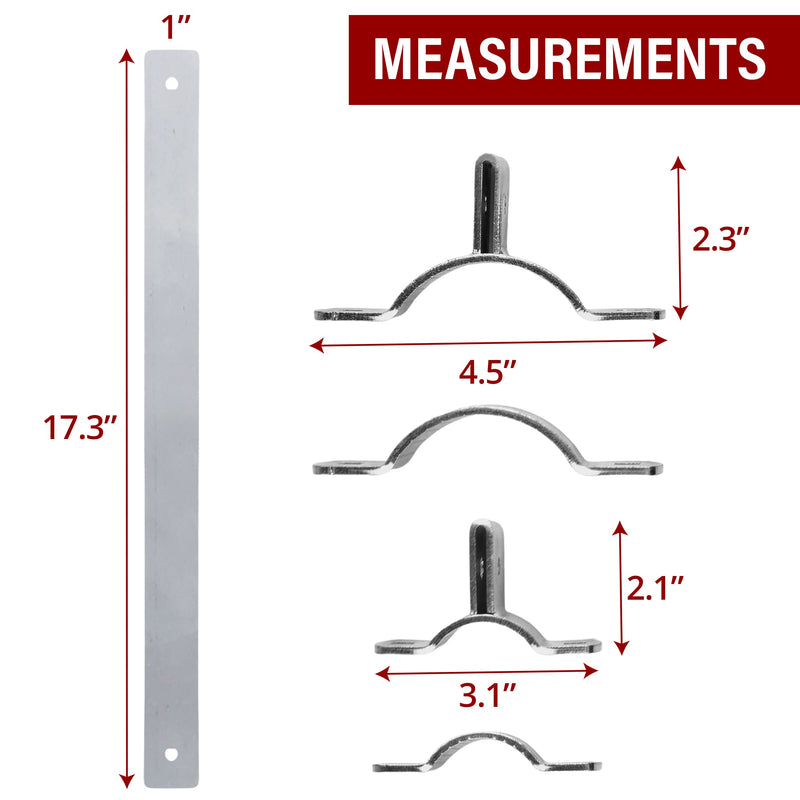 Automatic Gate Closer with Heavy Duty Steel Bar, Self Closing Gate Hinges Ideal for Metal Gate in The Outdoors Like in The Backyard, for Dog Fence, Pool gate