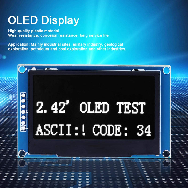 FTVOGUE 2.42 OLED Display Module SSD1309 Drive Liquid Crystal Screen