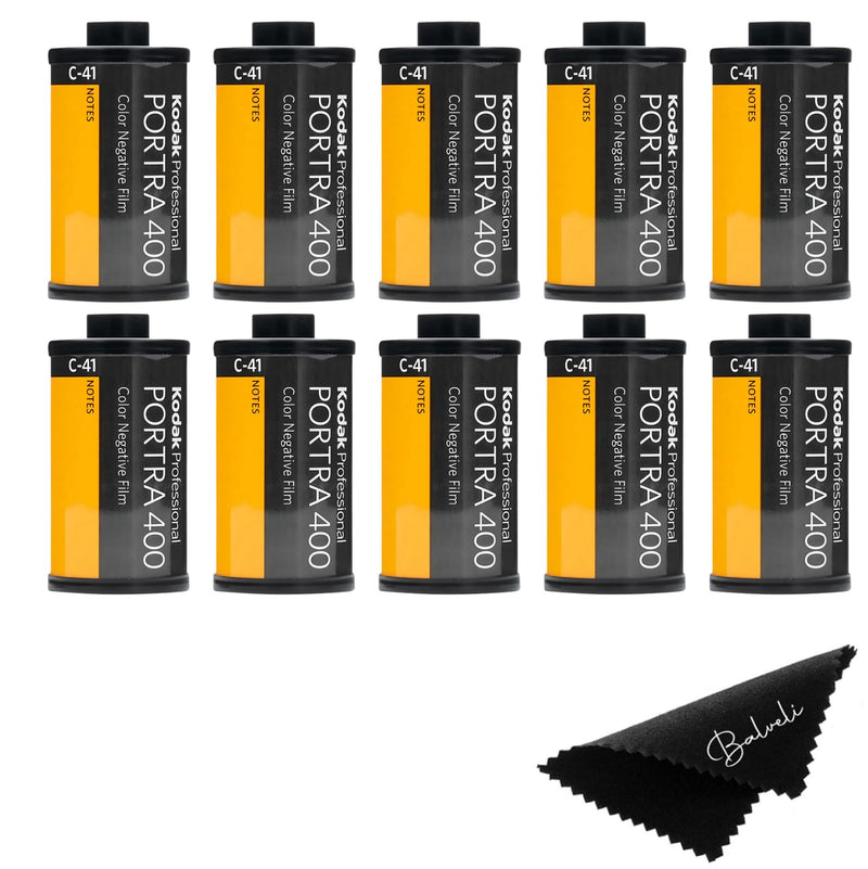 Kodak Portra 400 35mm Film 2 Pack 36exp for 35mm Film Camera Kodak 35mm Film Roll Bundle - Kodak Film- Balveli Cloth - 35 mm Film Roll- Camera Film- 35mm Film Kodak- Kodak Film 35mm-Porta 400