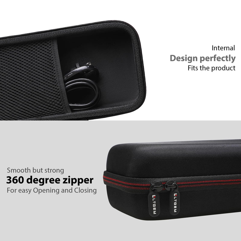 LTGEM Hard Case for Epson Workforce ES-200 / ES-300W / ES-300WR Portable Document Scanner - Travel Protective Carrying Storage Bag for Epson ES-200 Scanner