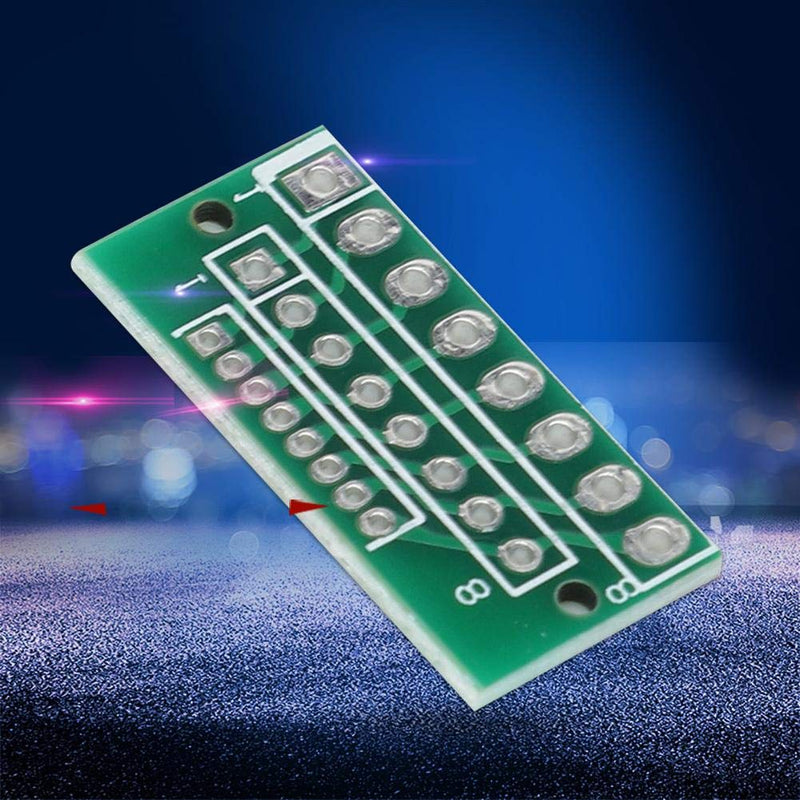 Lazmin 10Pcs 1.27MM 2.0MM 2.54MM Adapter Plate Board 8PIN for Wireless Modules