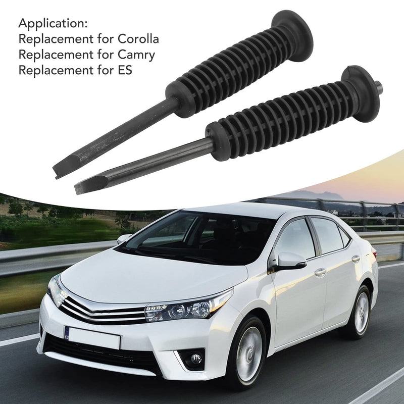 Drive Axle Nut Steel Removal Tool 2PCS Car Drive Axle Nut Remover Tool Drive Axle Nut Installer and Remover Tool Black Replacement for Camry ES