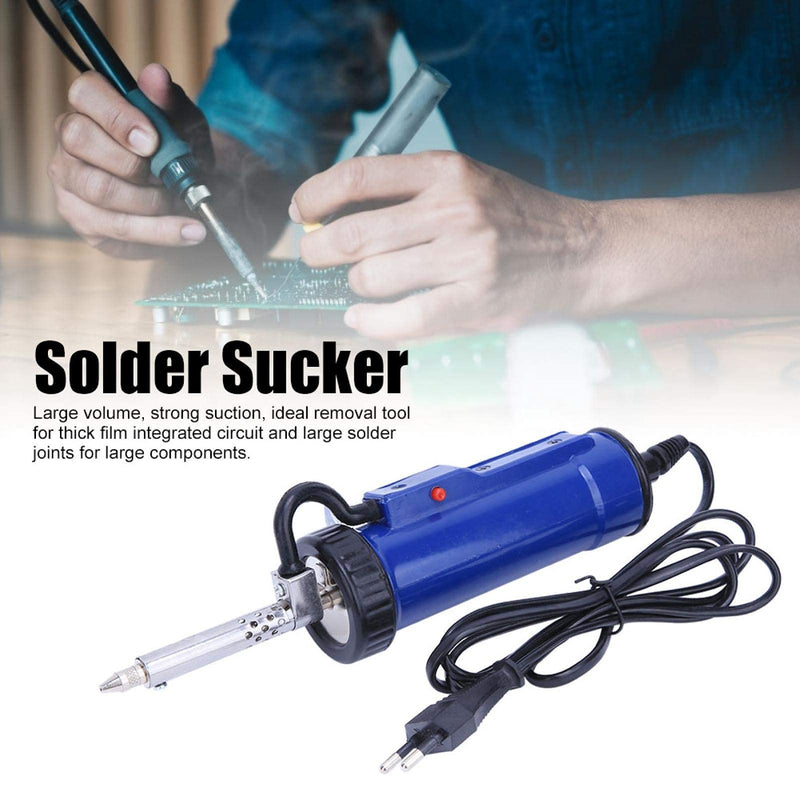 Solder sucker ADT-3 30W fully automatic electric desoldering pump vacuum desoldering tool with strong suction removal tool for integrated thick film circuit, EU plug 250V
