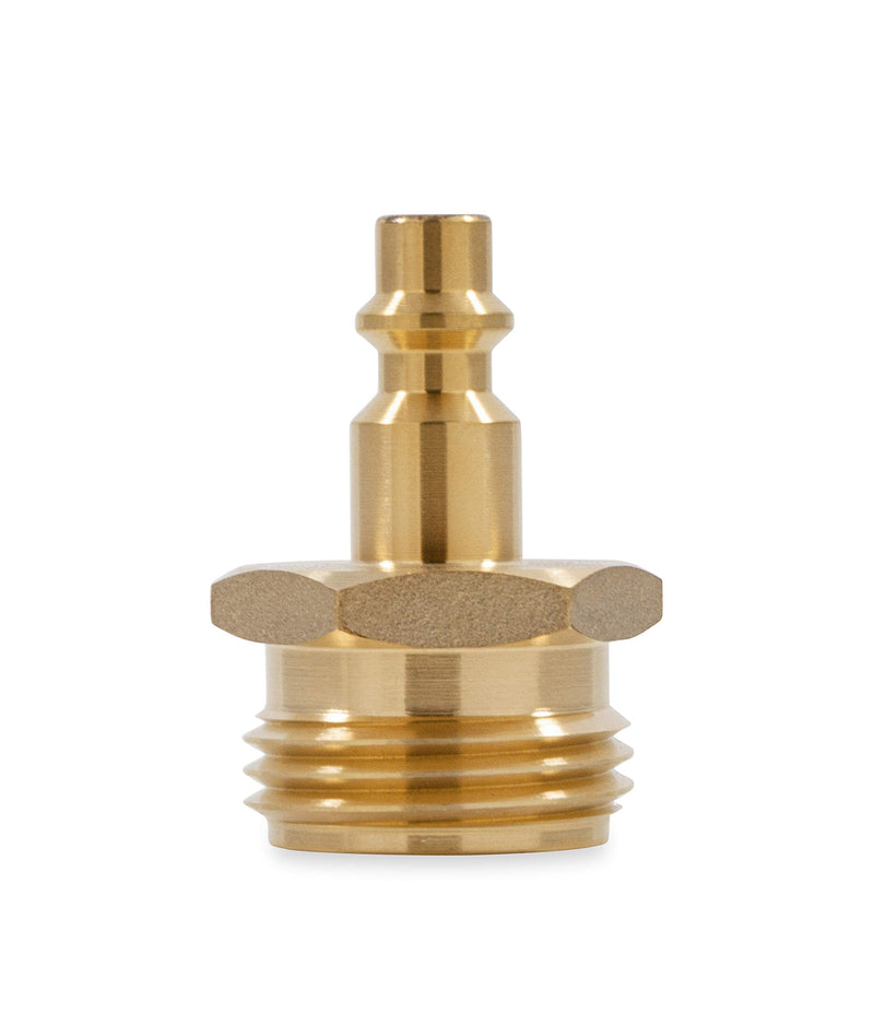 Camco Blow Out Plug With Brass Quick Connect-Aids in Removal of Water From Water Lines (36143)