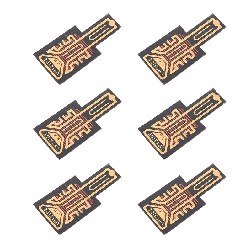 Generic Improved Phone Signal Enhancement Stickers Lightweight Signal Stickers for Mobile Phones Ships Elevators Black Gold Set of 5, Genericde5gt4hakq