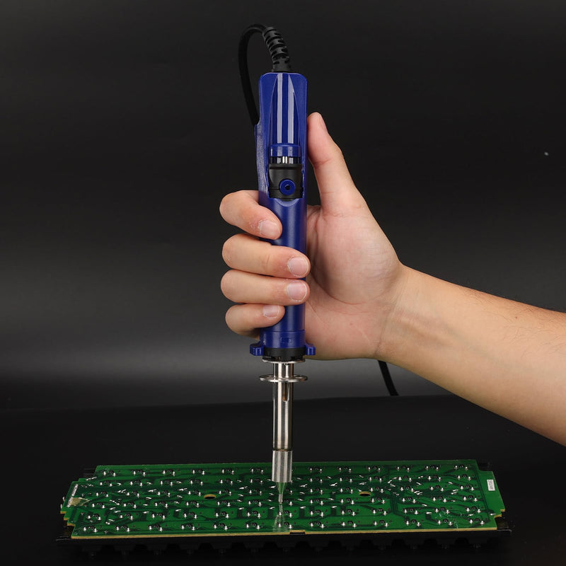 WEP 929D VI 180W Electric Desoldering Pump, Temperature Stabilisation, with Removable Soldering Pump and 3 Nozzles, Pump Function (EU)