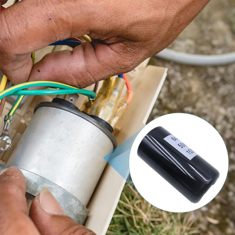 Riven CD60 Capacitor 64 to 77uf 250V AC Motor Start for Water Pump Air Compressor Fan 50/60Hz