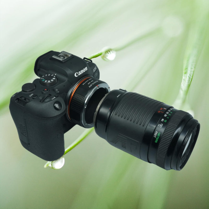 Lens Mount Adapter Manual Focus: Compatible with Canon EF (EF-S) Lens to Canon RF (EOS R-Type) Camera Body Canon EF to Canon RF