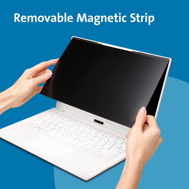 Kensington MagPro™ Magnetic Laptop Privacy Screen 14 inch Compatible with HP Elitebook Dell Xps Lenovo Thinkpad X1 T14, Removable 16:9 Laptop Privacy Filter, Anti-Glare, Blue Ray Reduction(K58352WW) Laptop PC 16:9 aspect 14" (16:9)
