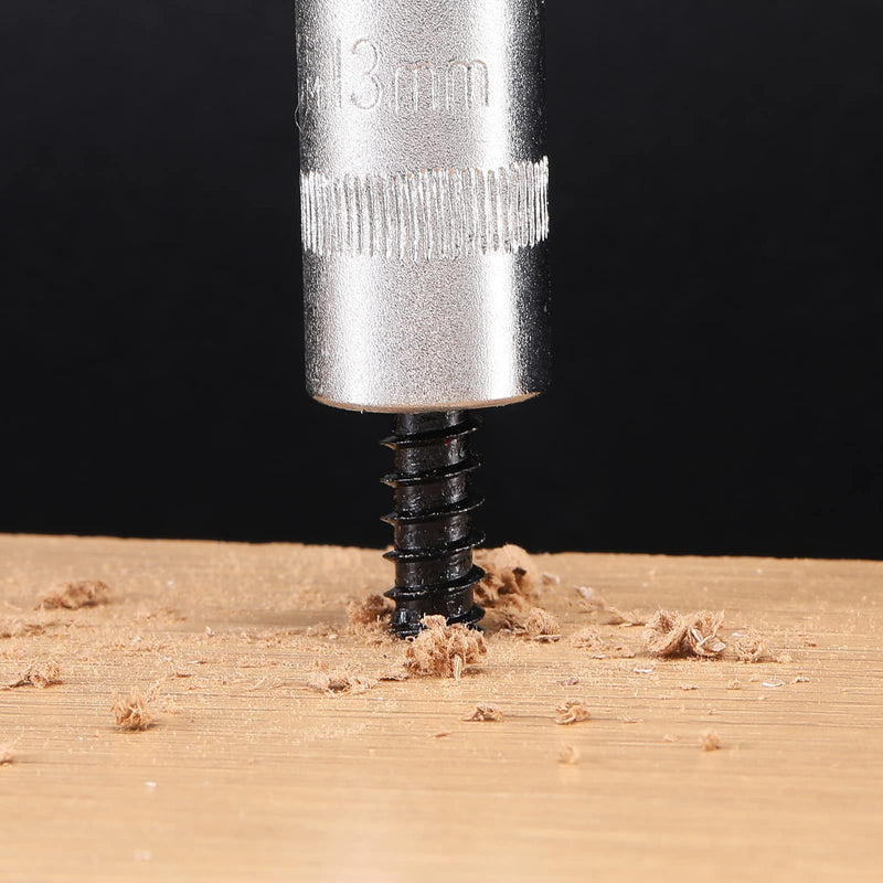 3/8" x 3" Hex Head Lag Screws Bolts 20Pcs 304 Stainless Steel 18-8, Partial Thread, Hexagon Head Wood Screws by Black Oxide by SG TZH 20 3/8" x 3"