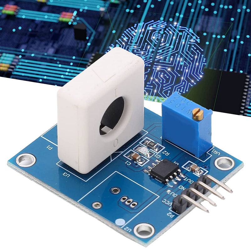 Hall Current Sensor DC 5V Hall Current Detection Sensor Module 35A Short Circuit Overcurrent Protection Detector WCS1800 | Sensor Module 35A Short Circuit Overcurrent Protection Detector WCS1800