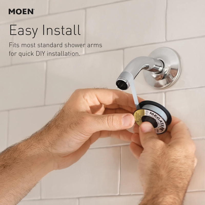 Moen Attune Dual Shower Head with Handheld Sprayer Combo, 6 Handheld Spray Settings & 8 Function Shower Head, Chrome Finish, 218C0