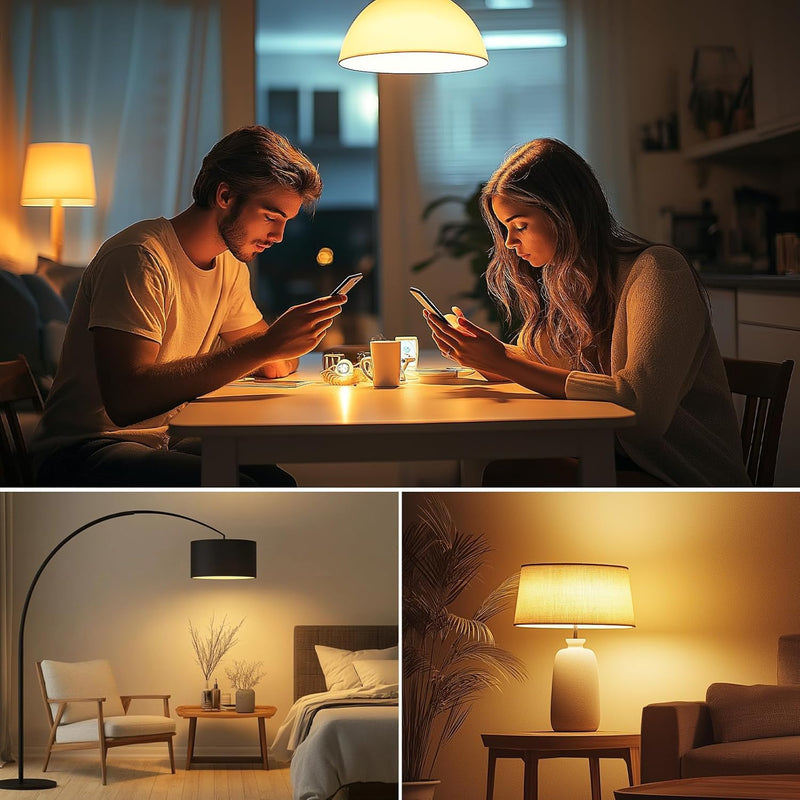 Linkind Dimmable E27 LED Golf P45/G45 Light Bulb, 4.2 W, Replaces 40 Watt, 2700 K Warm White Ball Lamp, 470 Lm, Energy Saving Bulb, Small P45, Pack of 6 6 pcs (pack of 1)