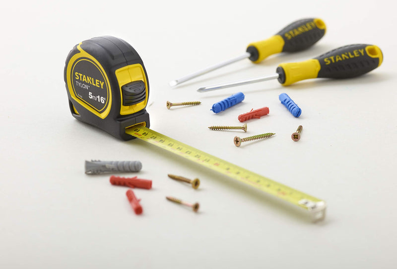 Stanley STA030696N Tylon Tape Measure, 5m/16ft Design 1 5 m