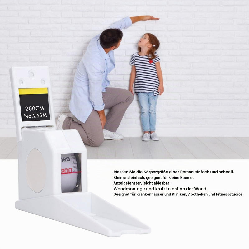 200 cm Altimeter Measuring Height Ruler Altimeter Home Use Wall-Mounted Retractable Tape Measure Meter, Other Measuring Tools