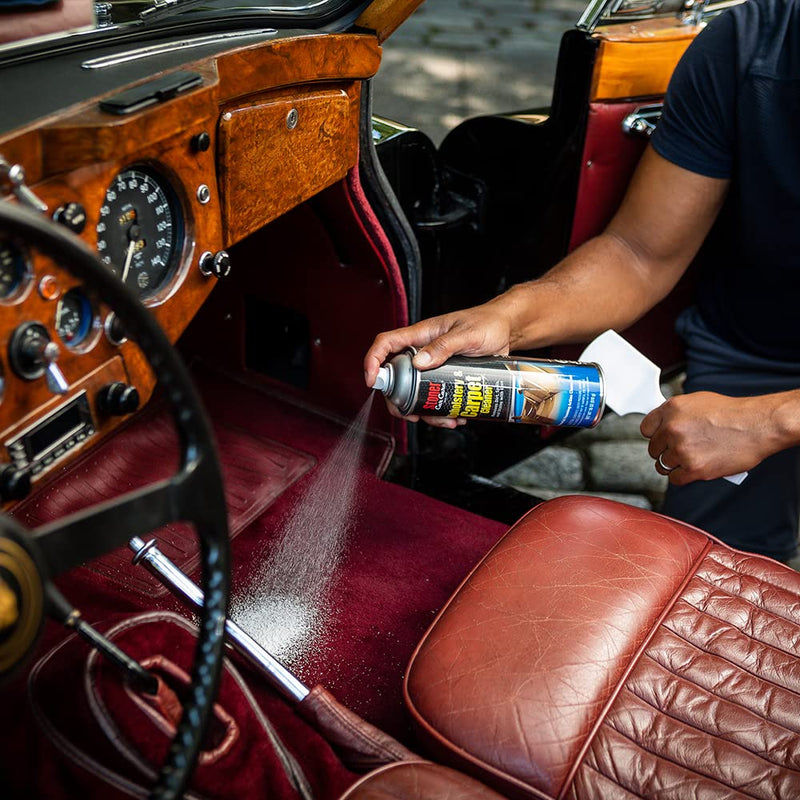 Stoner Car Care 91144 Upholstery and Carpet Cleaner Lifts Tough Stains with Powerful Foaming Action from Seats, Mats, Headliners, Door Panels, and More to Restore Automotive Interior, 18 Oz, Pack of 1 Unscented 18 Ounce (Pack of 1)