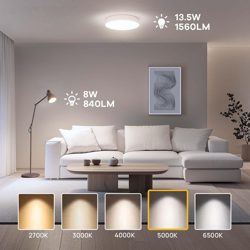 Linkind 13.7 W Super Bright E27 LED Bulb, Replaces 100 Watt, 5000 K Daylight White A60 LED Bulb 1600 LM, 220° Beam Angle, Not Dimmable, Pack of 6 100W 5000 K Cold-100 W