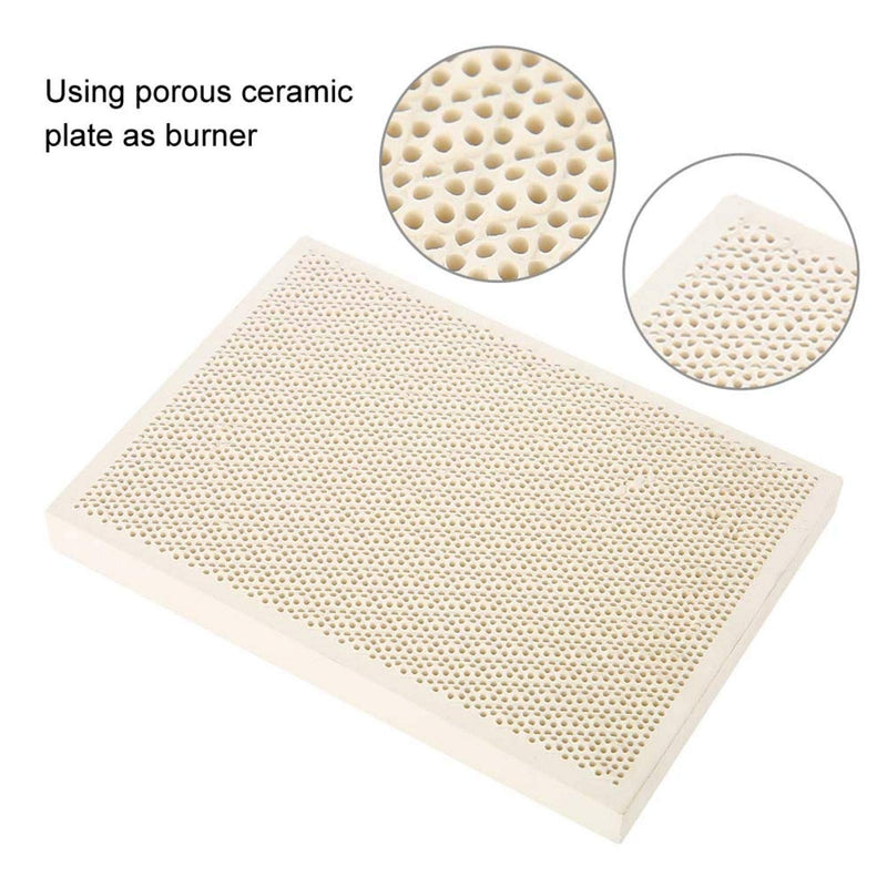 Ceramic soldering plate, plate ceramic tiles fireproof welded plate jewelry processing tools gold tools jewelry accessories jewelry heating color printing drying