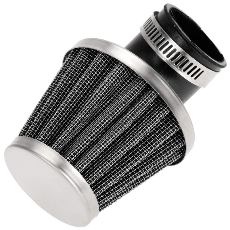 HIAORS 38mm Bent Rubber Tube Air Filter Cleaner for 110cc 125cc CRF SSR Sunl Taotao Pit Dirt Bike ATV Quad