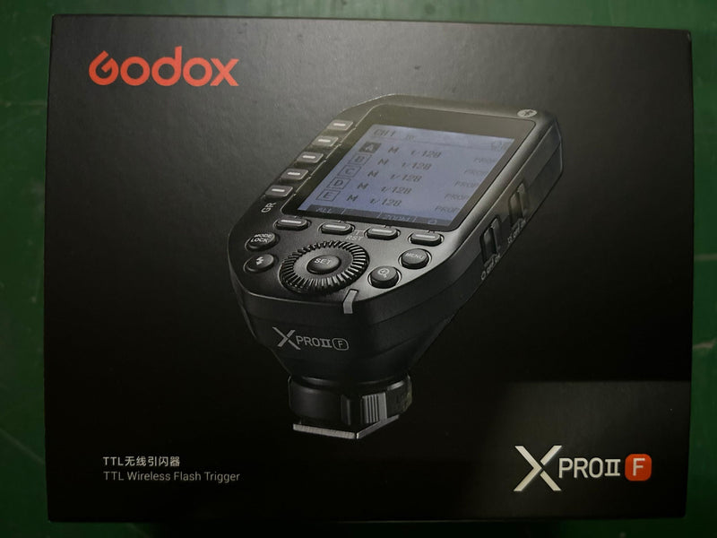 Godox XProII-F TTL Wireless Flash Trigger 1/8000s HSS, TCM Instantaneous Switching, APP Control, 16 Groups 32 Channels, Large LCD Display, Stable Signal, Responsive, Suitable for Fujifilm Cameras