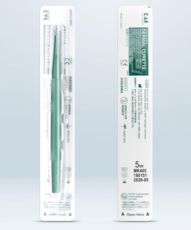 Original Kai Skin Curette Skin Curette Size 7 mm
