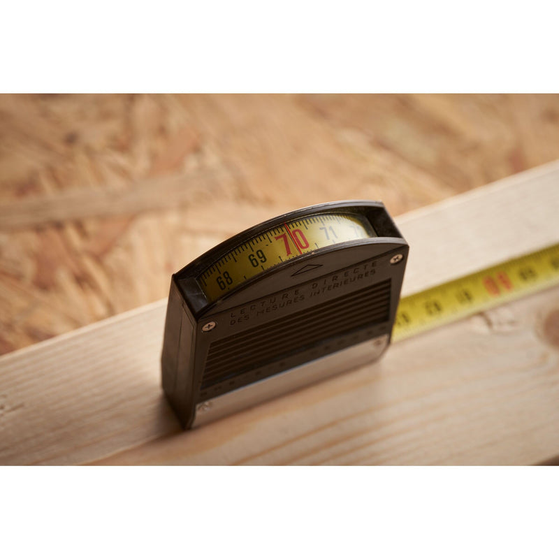 Stanley tape measure Panoramic (with viewing window, 3 m length, 12.7 mm measuring width, plastic housing, without lock) 1-32-125