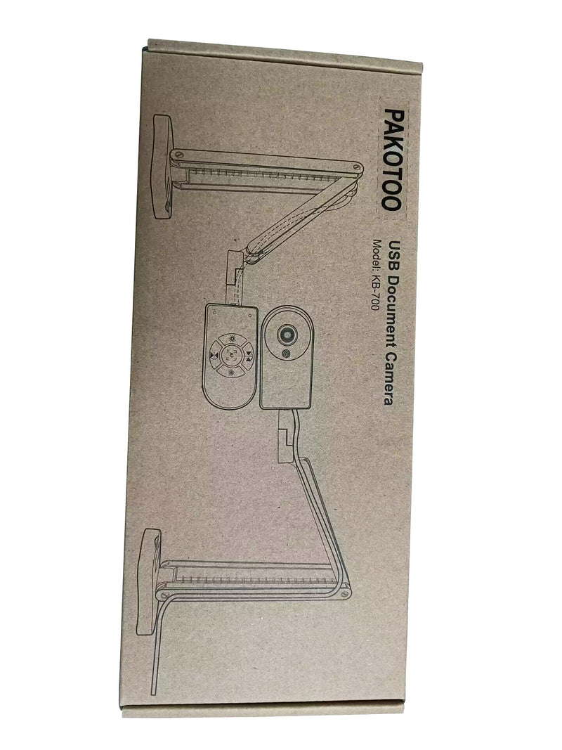 8MP USB Document Camera for Teachers and Classroom for A3 A4 Size with Dual Mic, 3-Level LED Light, Up and Down, Left and Right Image Inversion, for Distance Teaching & Learning