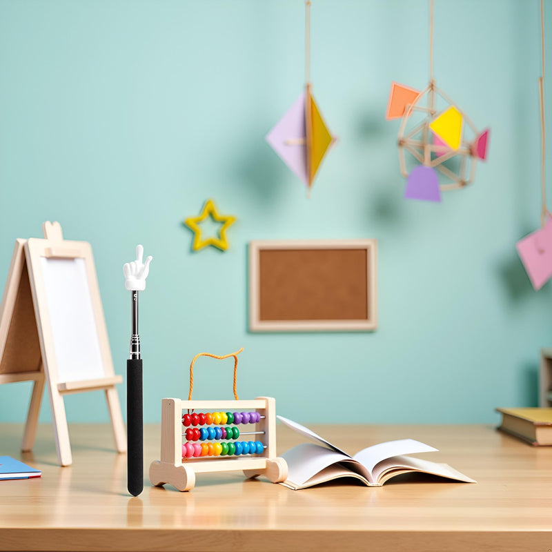 Children Finger Reading Stick Point Reading Pen Kindergarten Student Teacher Teaching Reading Picture Book Finger Shape Mini Pointer Stick Office Presentation Pointers, Presentation Products