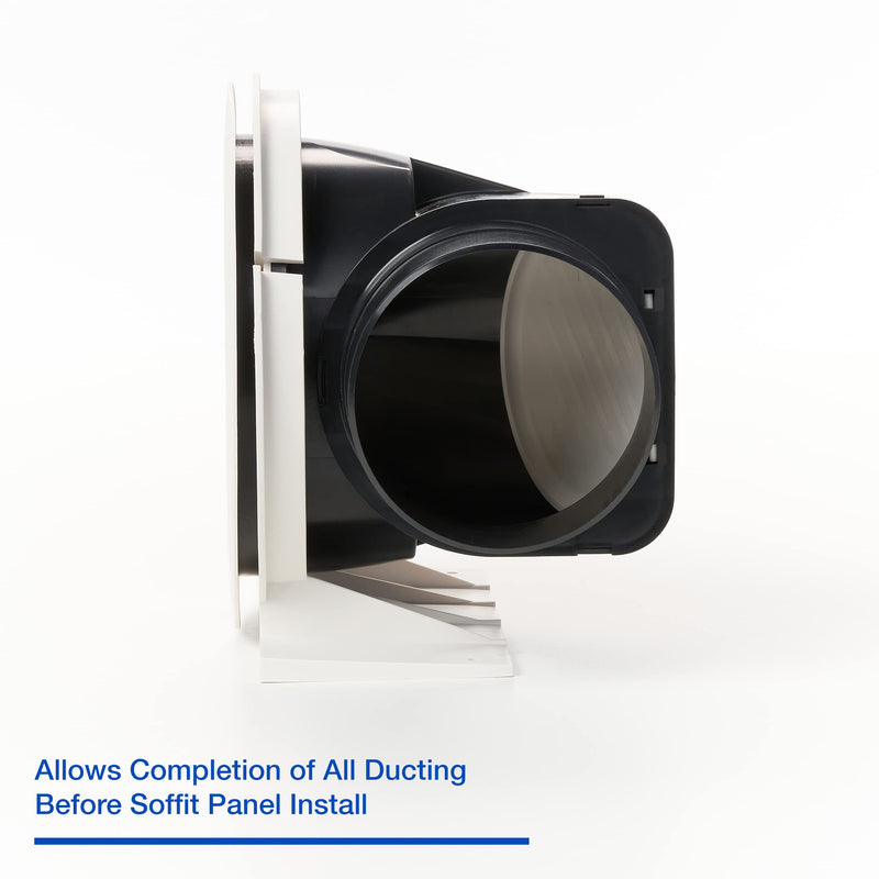 Panasonic EZSV14 EZ Soffit Ventilation pre-soffit installation