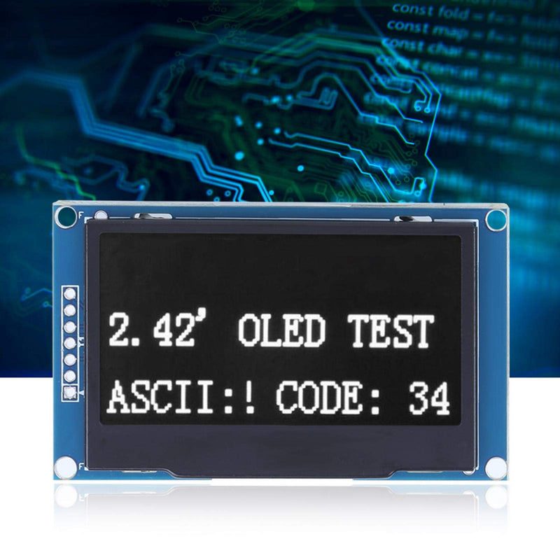 FTVOGUE 2.42 OLED Display Module SSD1309 Drive Liquid Crystal Screen