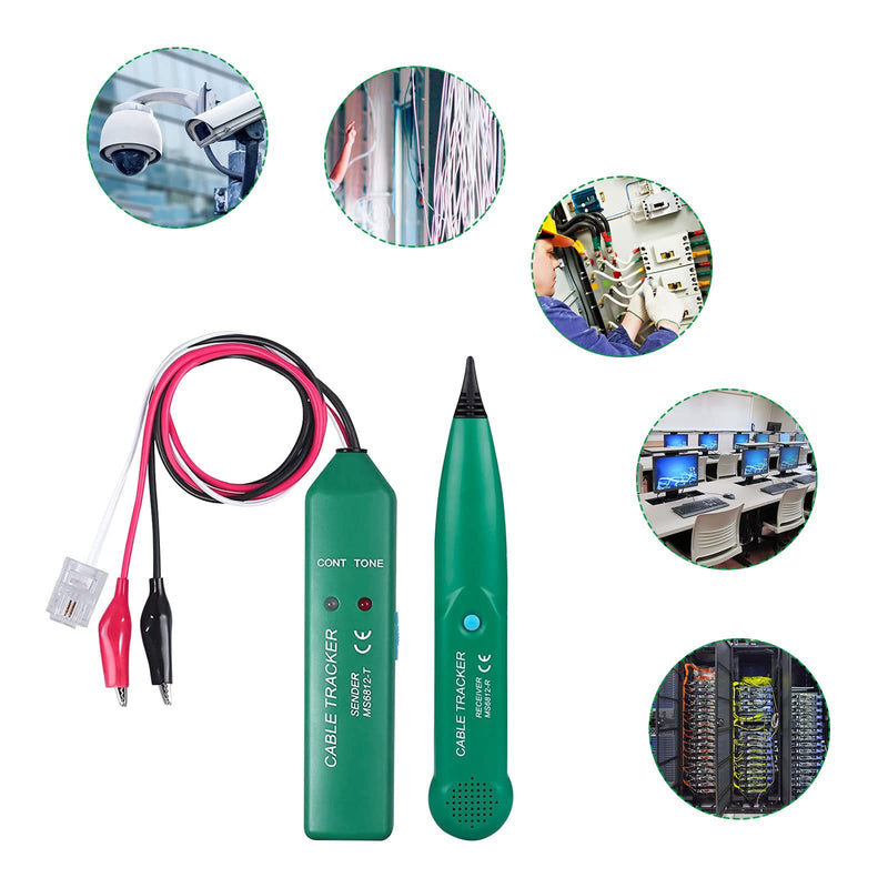 Cable Tracker, Cable Break Detector, MS6812 Telephone Line Tracker | Professional network cable tester, tester cable tracker for passage of the test circuit and checking cables