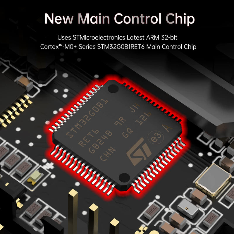 BIGTREETECH SKR Mini E3 V3.0 32Bit Control Board with TMC2209 UART Stepper Driver New Upgrade 3D Printer Silent Board for Ender 3, Ender3 Pro, Ender-3 V2 3D Printer SKR Mini E3 V3 ONLY