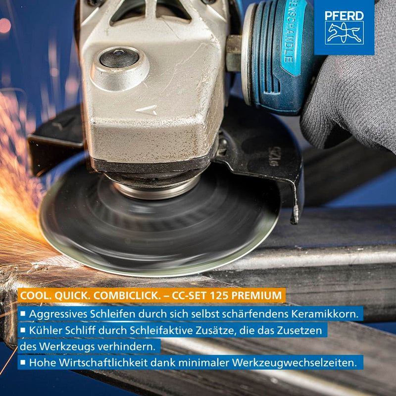 Pferd CC Grind-Stainless Steel 64199002 Supporting Plate M14 115 x 125 mm M14 x 115mm/125mm