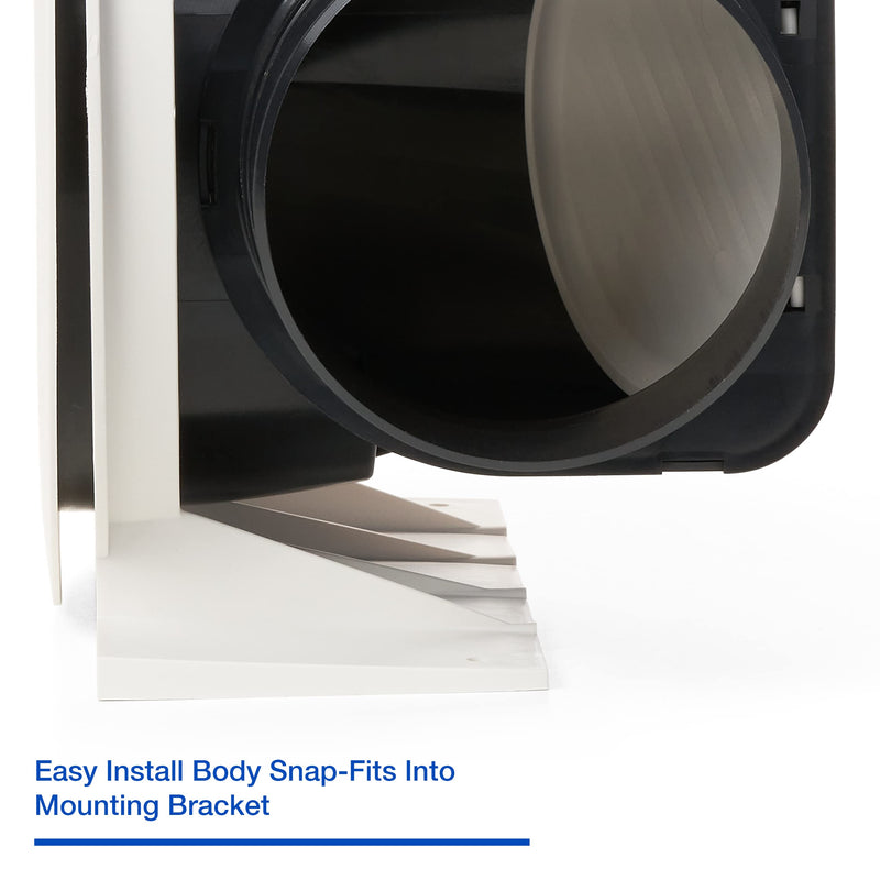 Panasonic EZSV14 EZ Soffit Ventilation pre-soffit installation