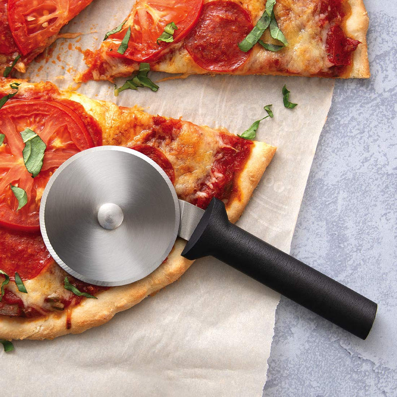 Rada Cutlery Pizza Cutter, Black Handle, Pack of 2