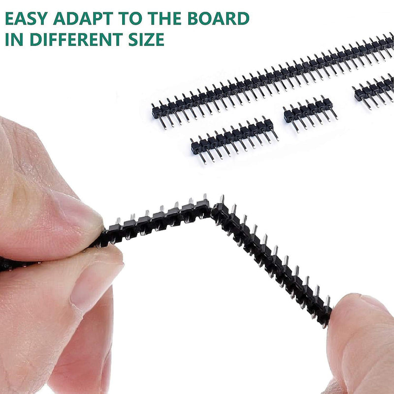 78 pieces hole grid plate kit, 21 double-sided PCB board circuit board hole grid board hole board, 22 pieces male female 40 pin header, 15 pieces 2P & 3P screw terminal with 20 tablets nylon column