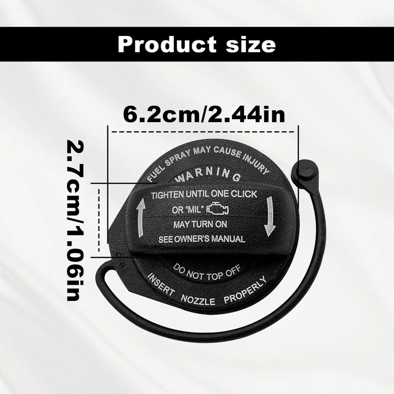 Gas Cap, Fuel Cap 5C0201550T Compatible with Volkswagen 2011-2020 VW Jetta Golf GTI Golf R Golf SportWagen Golf Alltrack Tiguan,2008-2017 Audi A4 A5 A4 A5 A8 S4 S5 S8 Q5 RS5 SQ5 allroad.