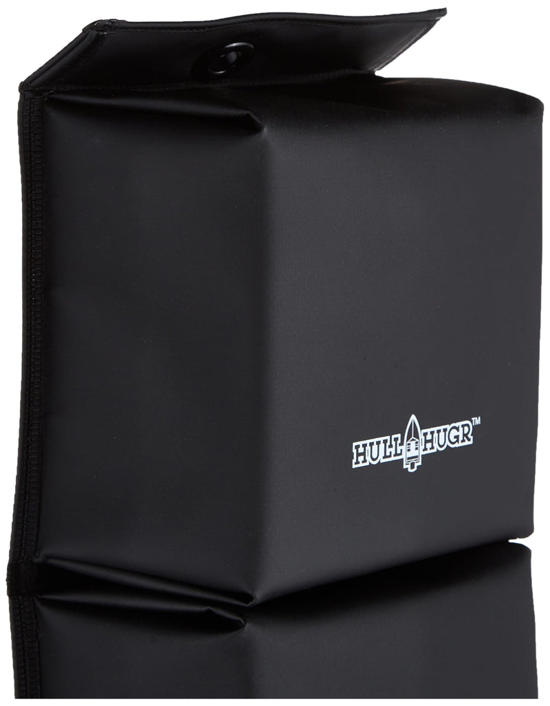 Hull HUGR Contour Fender, Multiple Sizes, Docking Boat Bumper Black