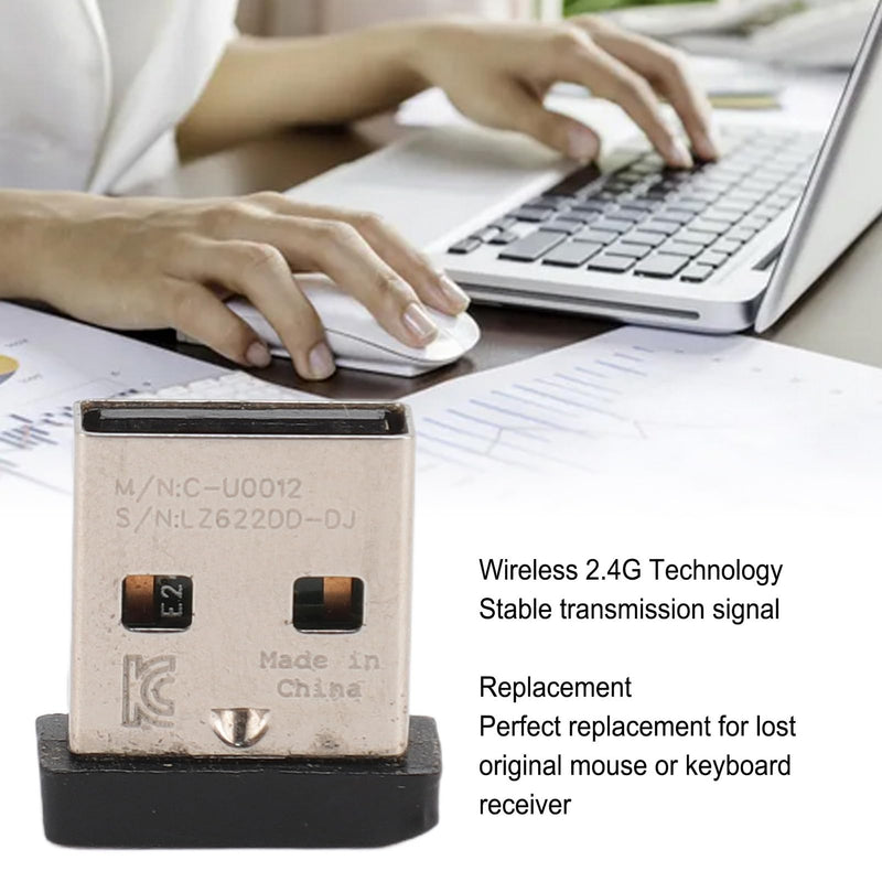 D3MM Keyboard Mouse USB Receiver for M590 M720 M570 MX Series Mouse, 2.4GHz Unifying Receiver for K230 K270 K375S K400 Plus K780 K580 MK Series Keyboard