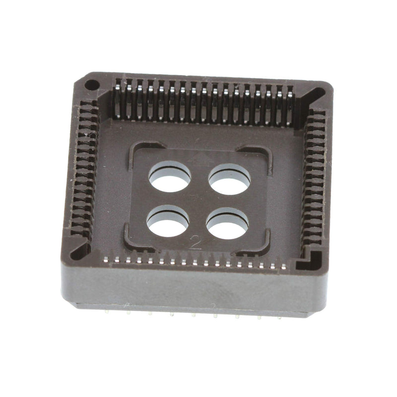 HUABAN Pack of 5 PLCC68 68 pin IC socket adapter through hole mounting DIP-PLCC converter DIP sockets PLCC68