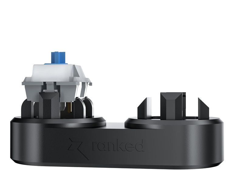 Ranked Premium Switch Opener for DIY Custom Mechanical Keyboard | CNC Machined Aluminium (Black) CNC-Machined Black