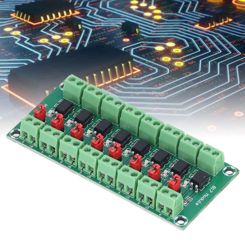 8 Channel Optocoupler Isolation Module PLC Signal Converter Board Opto Isolator Module 3.6-30V