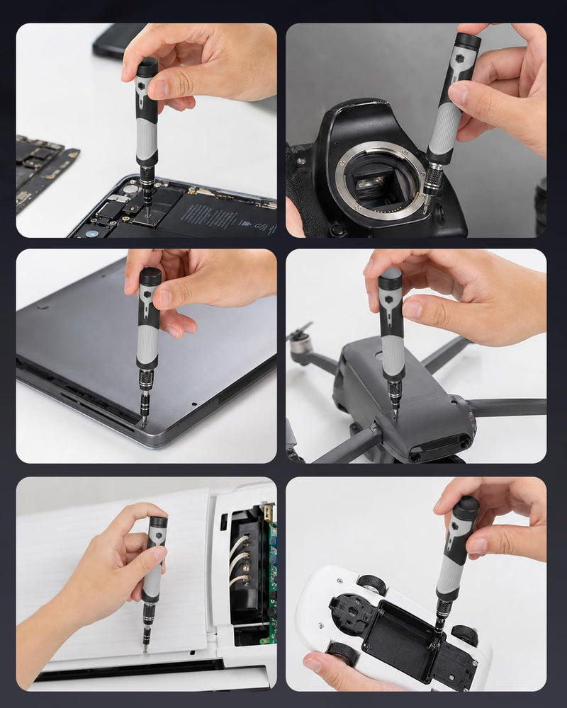 166 in 1 Precision Screwdriver Set: Magnetic Electronics Repair Kit with Extension Rod & Pry Tools, Professional Computer Tool Kit for iPhone, Laptop, PC, MacBook, PS5, Xbox, Watch, Camera, Glasses 166 in 1