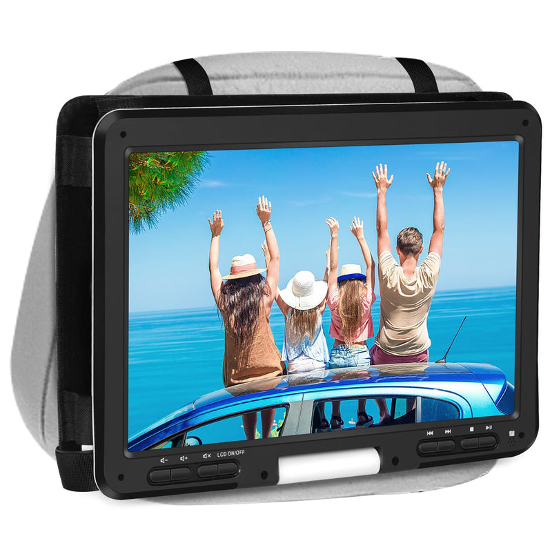 HotHat 16.9 inch Car Headrest Mount Strap Holder Suitable for Portable DVD Player