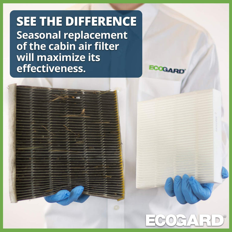 ECOGARD XC35516 Premium Cabin Air Filter Fits Toyota Prius 2001-2009, 4Runner 2003-2009, FJ Cruiser 2007-2014, Celica 2000-2005, Sienna 2003 | Subaru Outback 2005-2009, Legacy 2005-2009